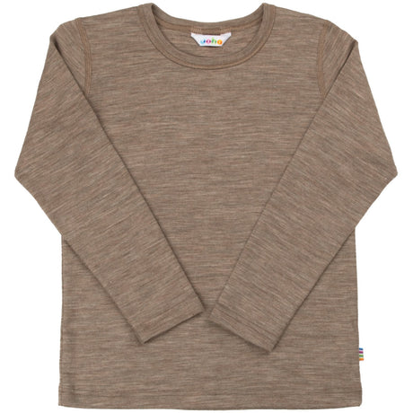 Joha Beige Melange Blouse M/Lange Sleeves