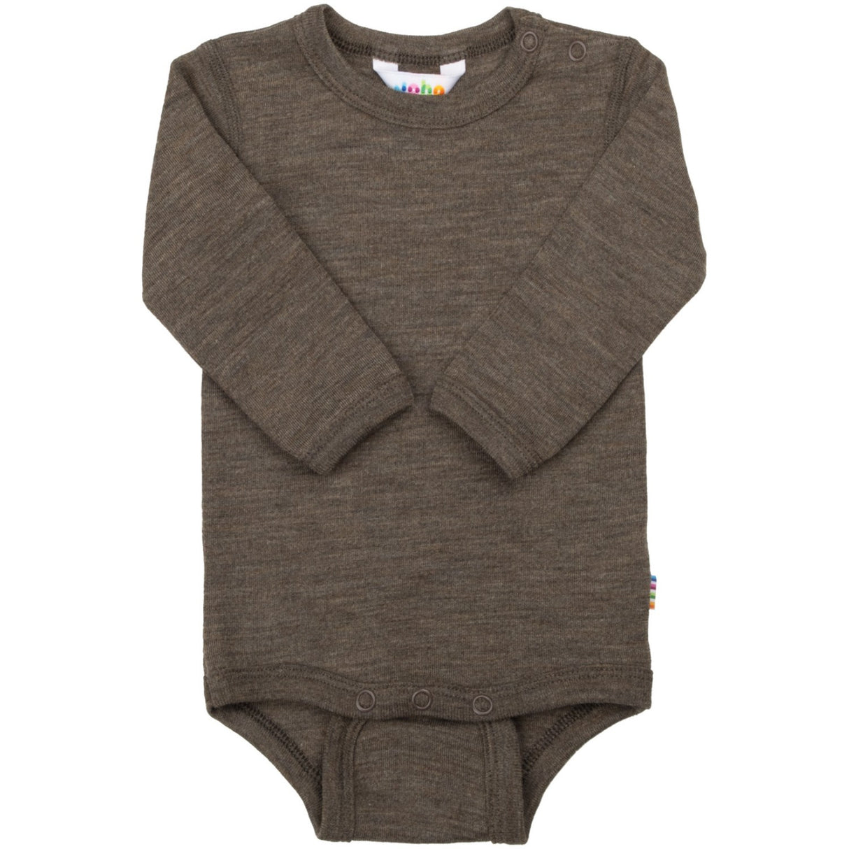 Joha Brown Melange Body M/Lange Ærmer