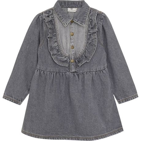 En Fant Light Grey Denim Dress Denim