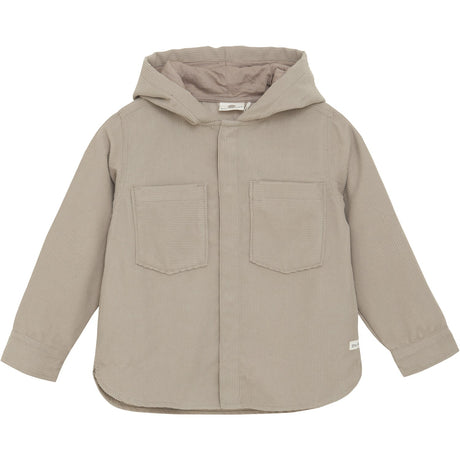 En Fant Fungi Shirt W. Hood Corduroy