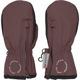 En Fant Rose Taupe Mittens W. Zipper