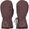 En Fant Rose Taupe Mittens W. Zipper