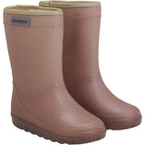 En Fant Rose Taupe Thermo Boots Glitter