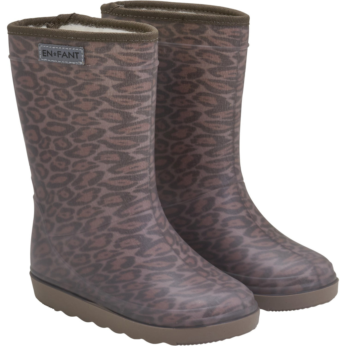 En Fant Pine Bark Thermo Boots Print