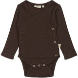 Petit Piao Coffee Bean PPDi Body L/S Fold Over NOOS