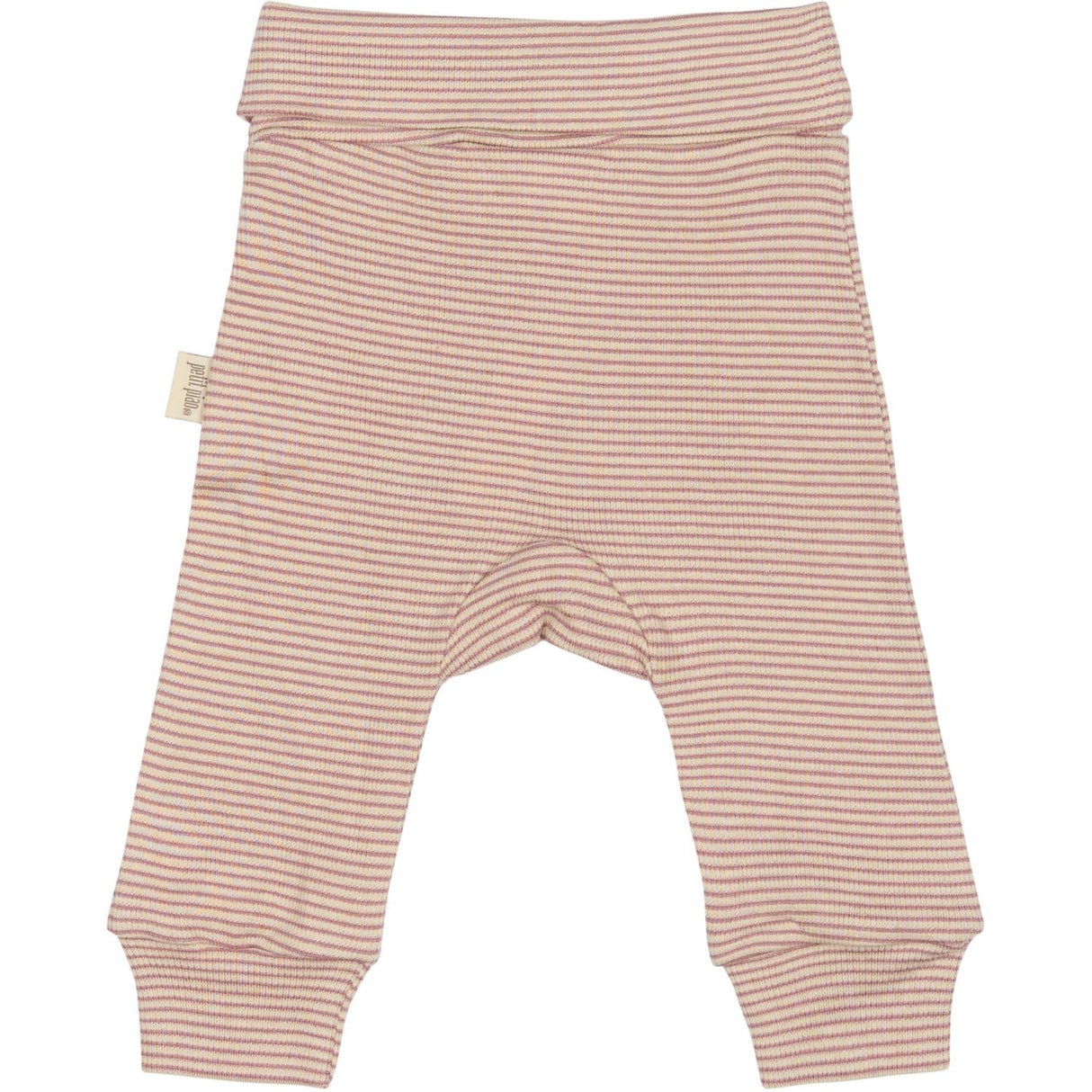 Petit Piao Nostalgic Rose/Dark Off White PPDian Fold Leggings Stripe NOOS