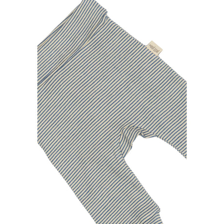 Petit Piao True Navy/Dark Off White PPDian Fold Leggings Stripe NOOS