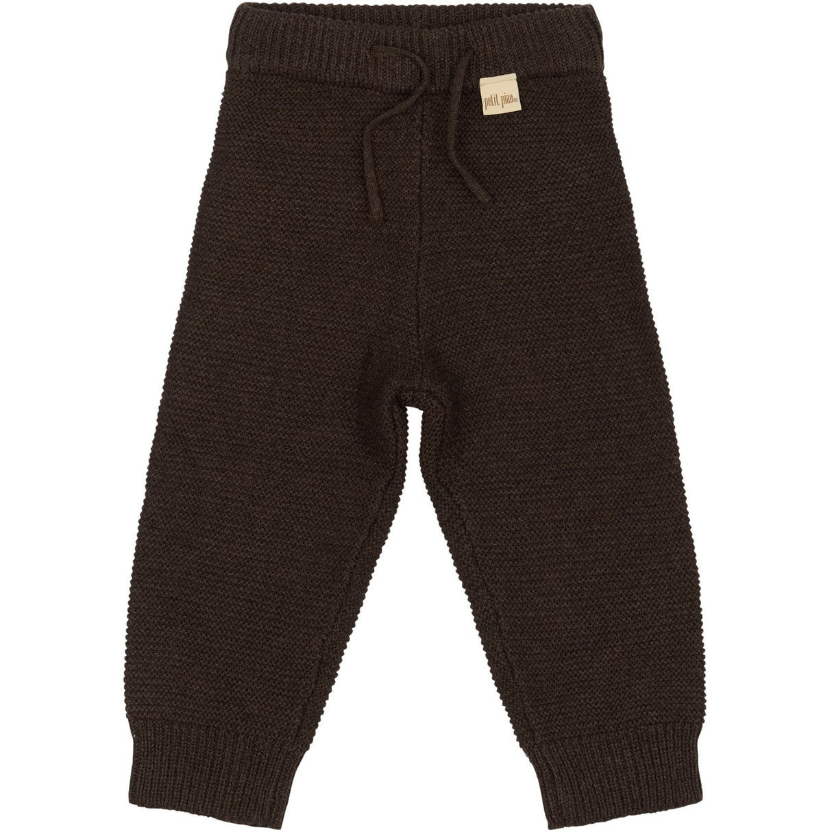 Petit Piao Brown PpDaqo Knit Pants