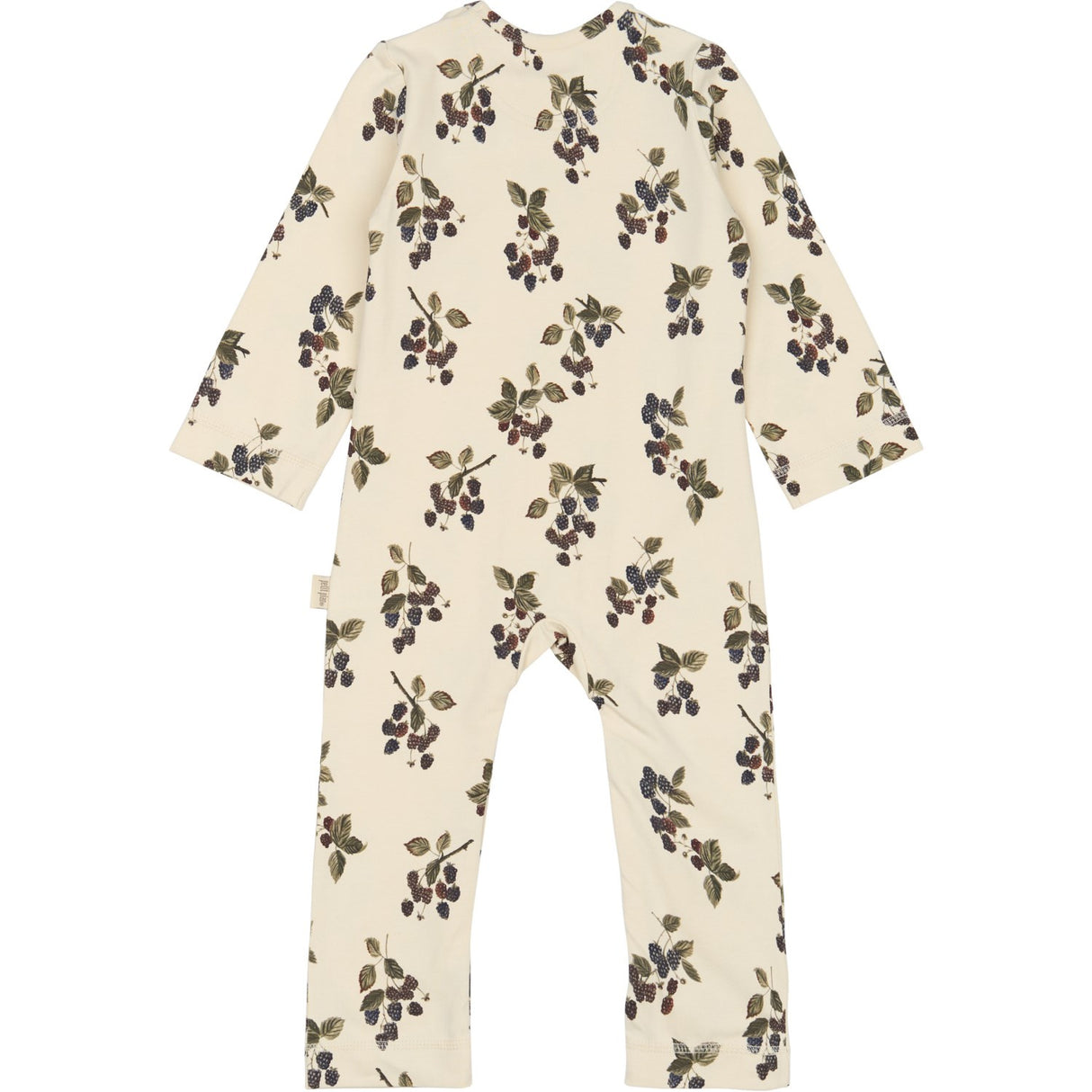 Petit Piao Black Berry Jumpsuit L/S Printed