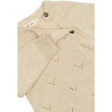 Petit Piao Off White PpDaqa Fold Over Knit