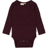 Petit Piao Dark Grape Body L/S Modal