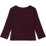 Petit Piao Dark Grape T-shirt L/S Modal