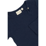 Petit Piao Dress Blues Body L/S Modal