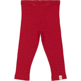 Petit Piao Jet Red/Biking Red Legging Modal Heart