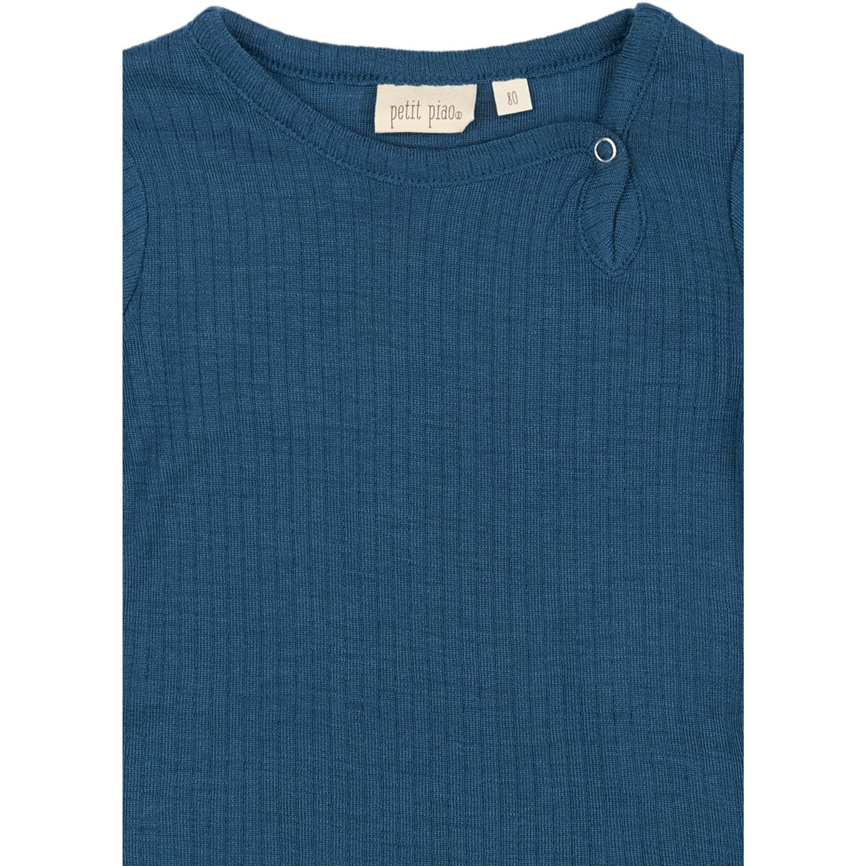 Petit Piao Ensign Blue PPDante Body L/S Merino Wool