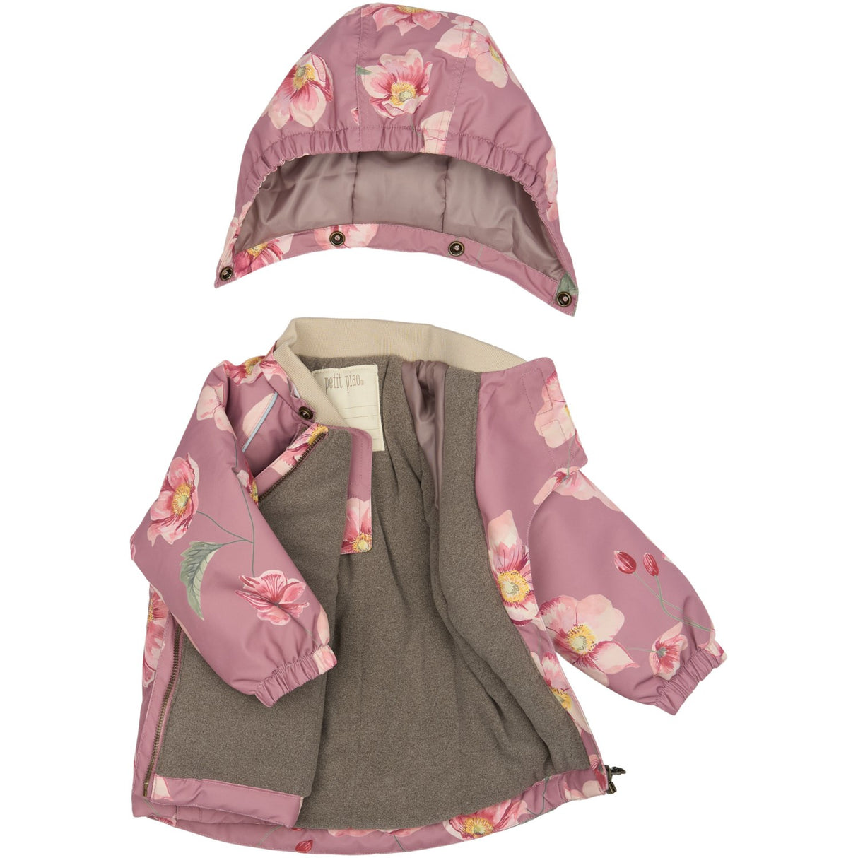 Petit Piao Autumn Anemone AOP PPDard Winter Jacket