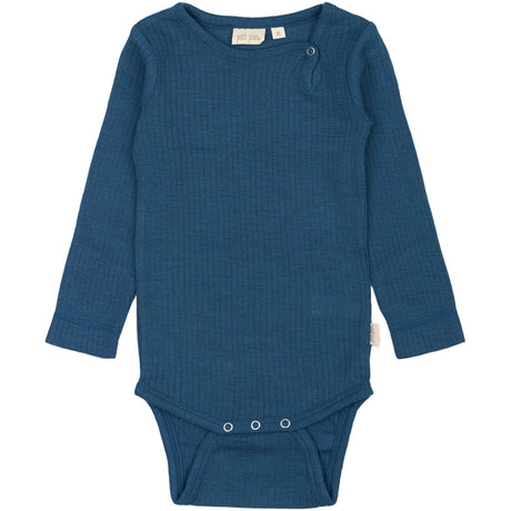 Petit Piao Ensign Blue PPDante Body L/S Merino Wool