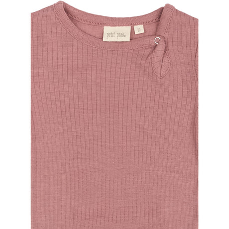 Petit Piao Nostalgic Rose PPDante Body L/S Merino Wool