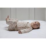 Petit Piao Autumn Anemone AOP PPDia Body L/S Fold Pointel NOOS