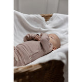 Petit Piao Nostalgic Rose/Dark Off White PPDian Fold Leggings Stripe NOOS