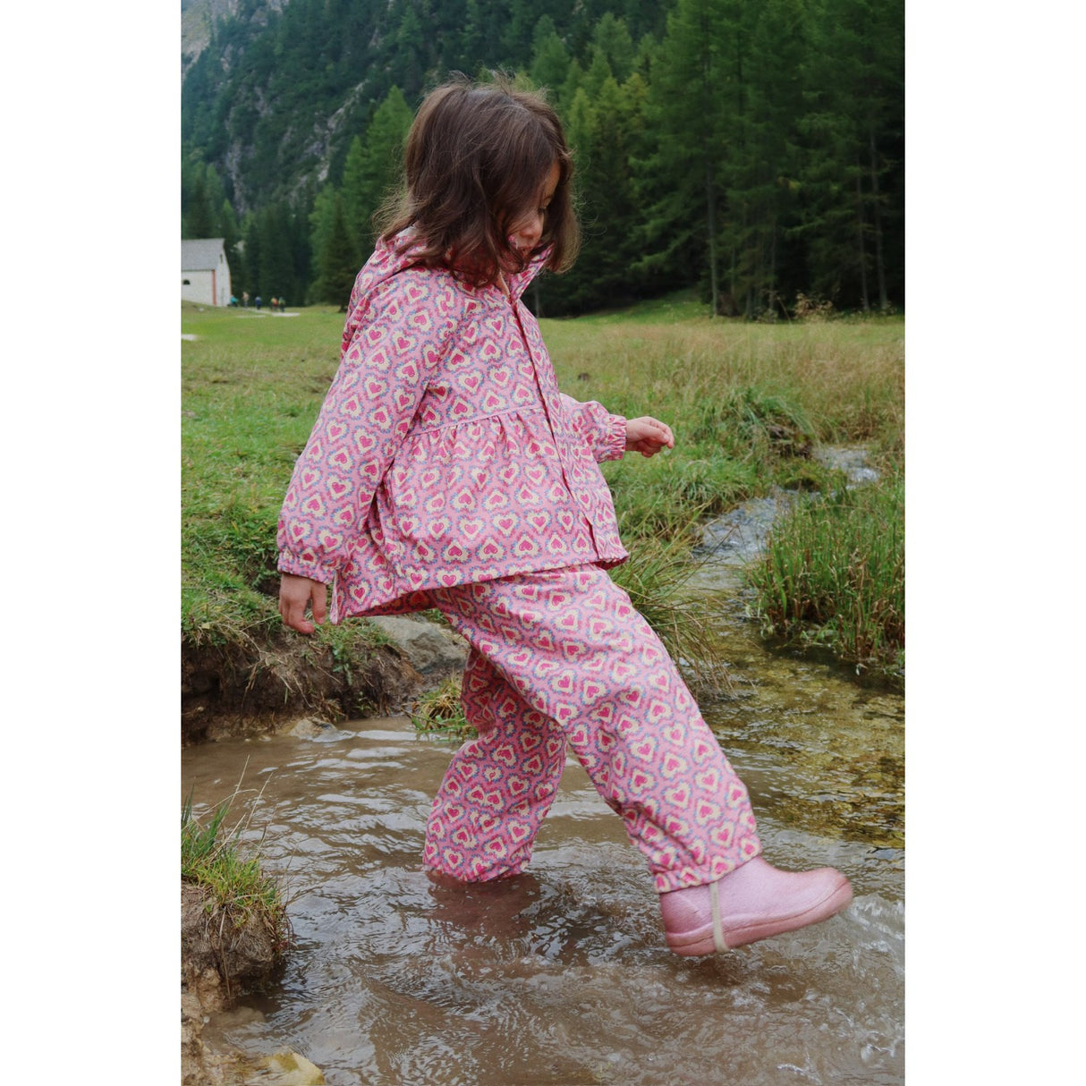 Konges Sløjd Felice Rose Rainy Palme Set Girl