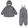 Konges Sløjd Laurel Blue Check Rainy Palme Set