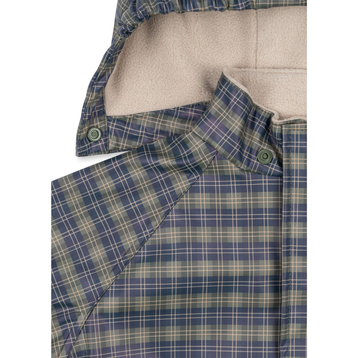 Konges Sløjd Laurel Blue Check Rainy Palme Set