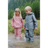 Konges Sløjd Laurel Blue Check Rainy Palme Set