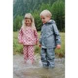 Konges Sløjd Laurel Blue Check Rainy Palme Set