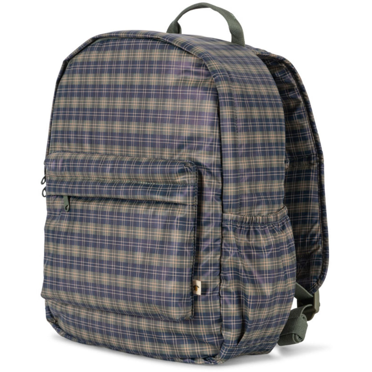 Konges Sløjd Laurel Blue Check Rainy Kids Backpack Midi