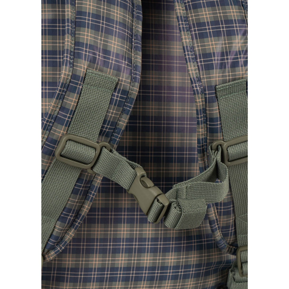 Konges Sløjd Laurel Blue Check Rainy Kids Backpack Midi