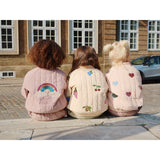 Konges Sløjd Cameo Rose Juno Sequin Bomber Jacket