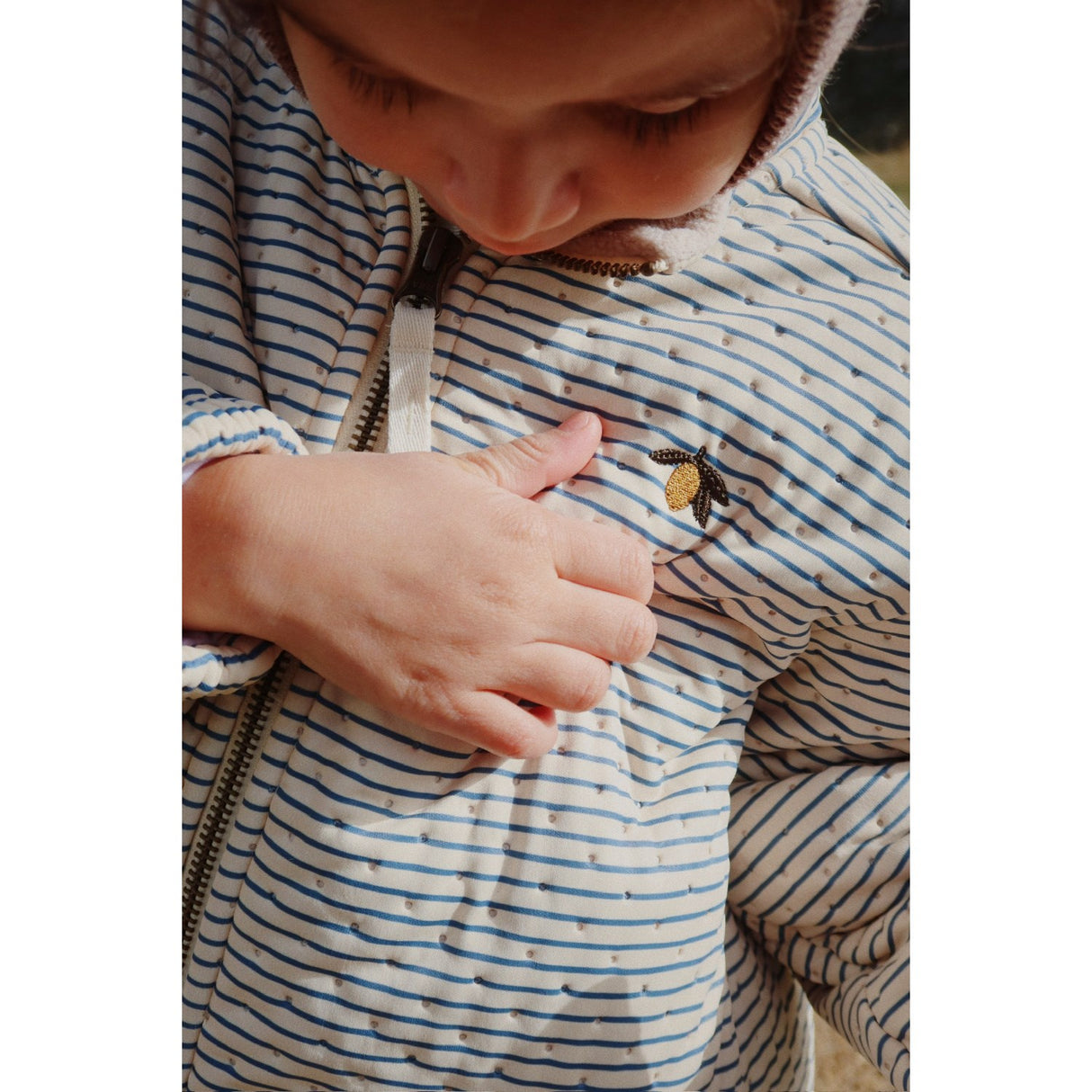 Konges Sløjd Stripe Bluie Thermo Jacket Grs