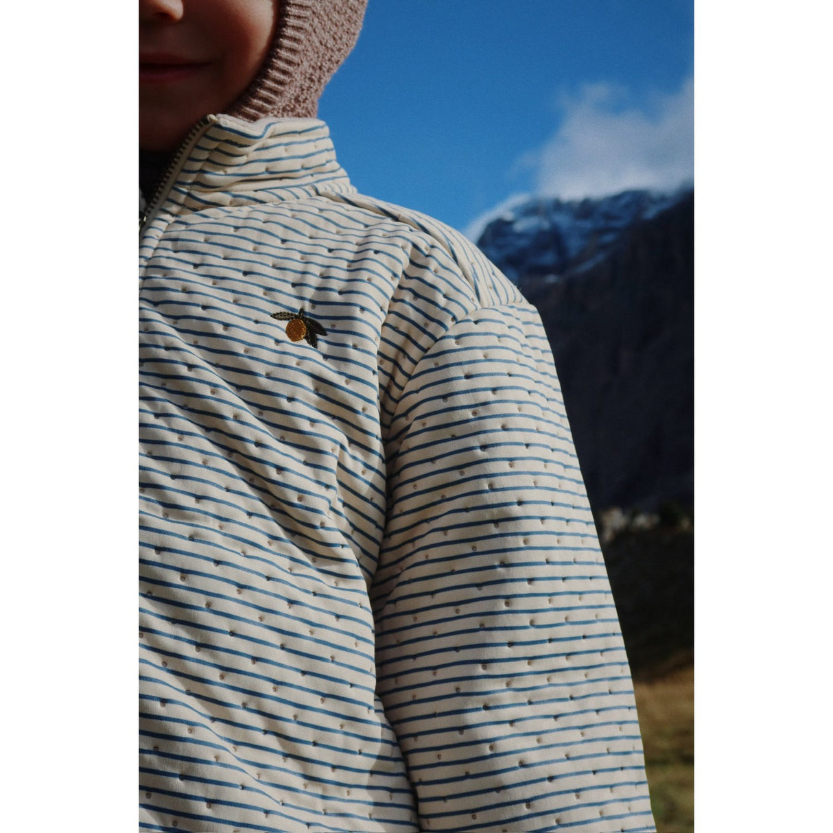 Konges Sløjd Stripe Bluie Thermo Jacket Grs