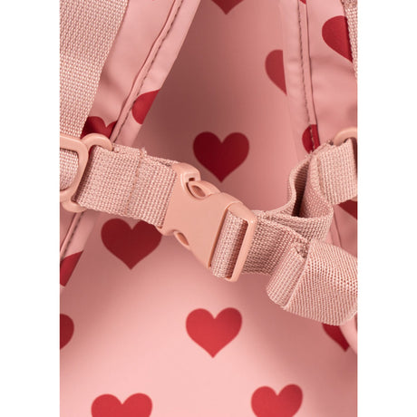 Konges Sløjd Amour Pink Rainy Kids Backpack Midi