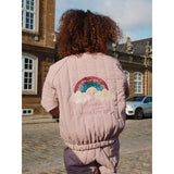 Konges Sløjd Twilight Mauve Juno Sequin Bomber Jacket