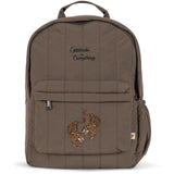 Konges Sløjd Walnut Juno Quilted Backpack Midi