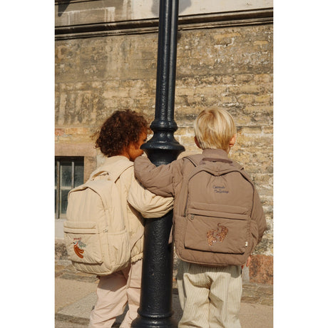 Konges Sløjd Walnut Juno Quilted Backpack Midi