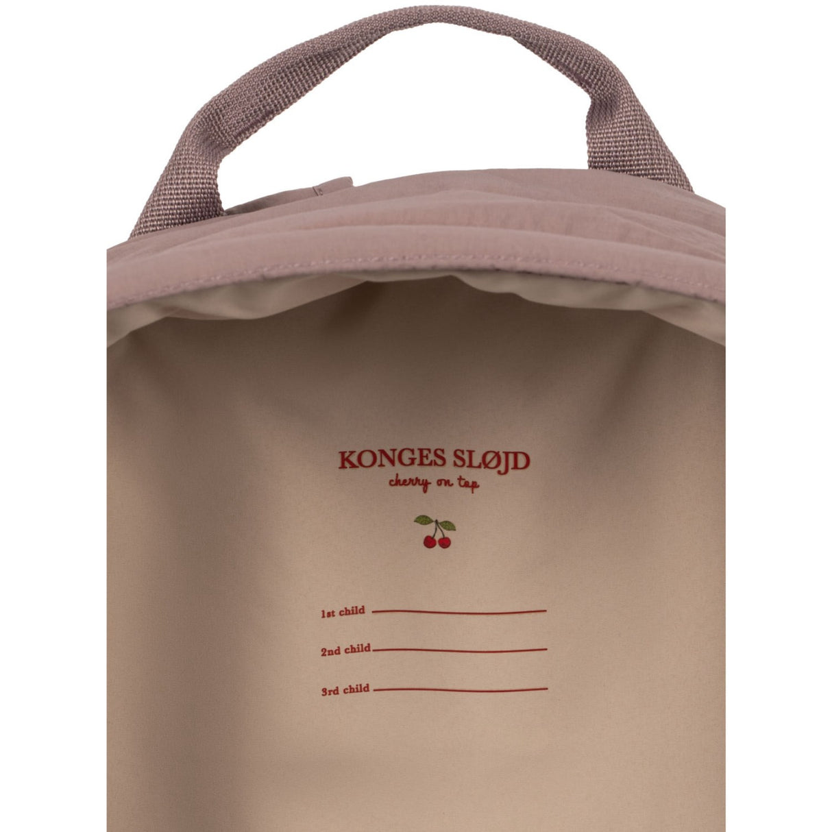 Konges Sløjd Twilight Mauve Juno Quilted Backpack Midi