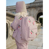 Konges Sløjd Twilight Mauve Juno Quilted Backpack Midi
