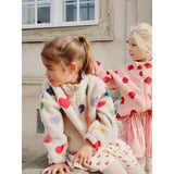 Konges Sløjd Ladybug Pink Jody Teddy Jacket Grs