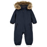 Color Kids Total Eclipse Baby Coverall W. Fake Fur