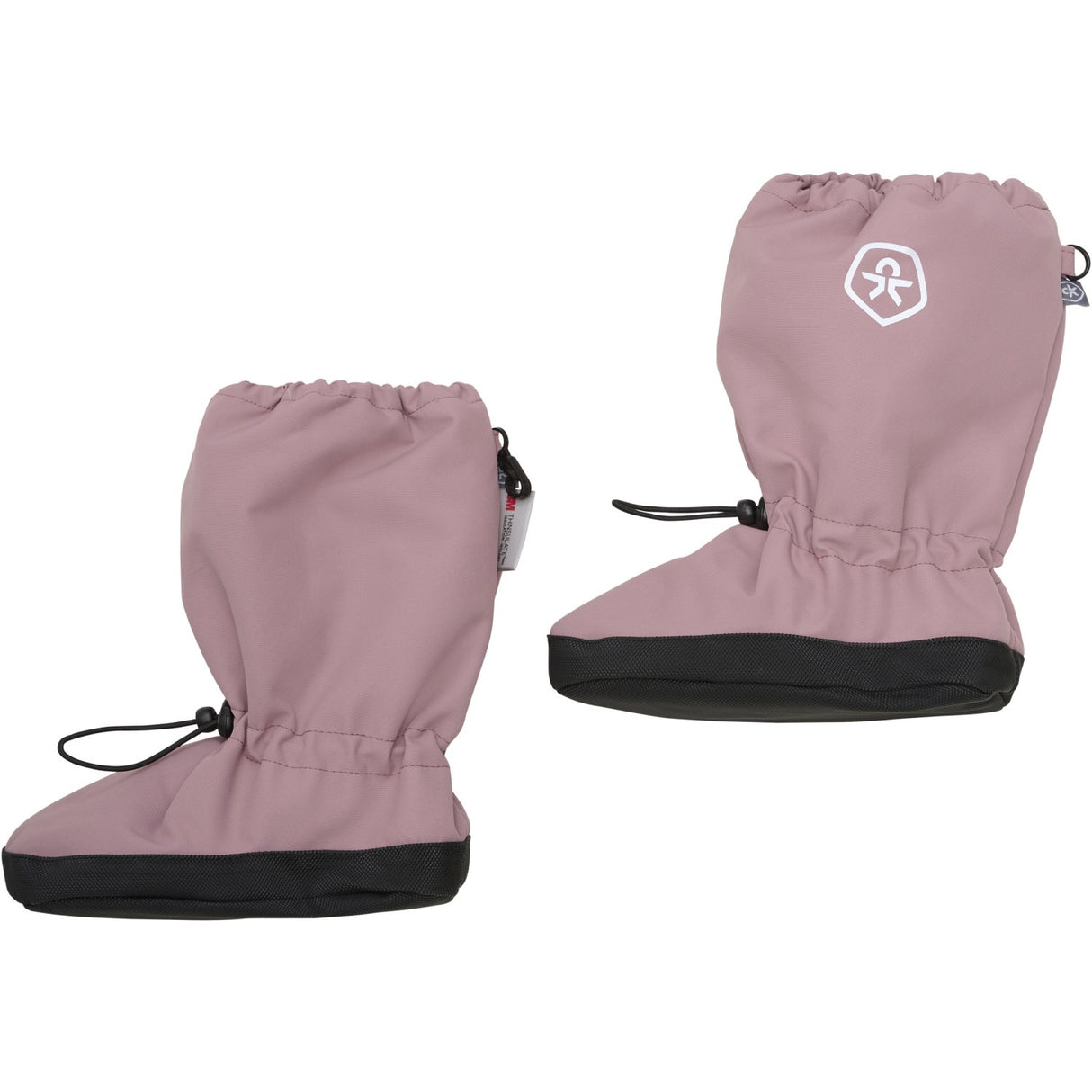 Color Kids Woodrose Footies W. Anti Slip