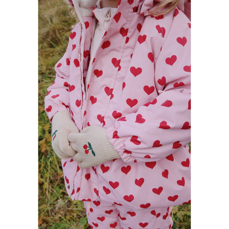 Konges Sløjd Cherry/Stripe 2 Pack Filla Gloves