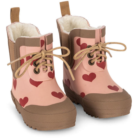Konges Sløjd Amour Pink Thermo Boots Print