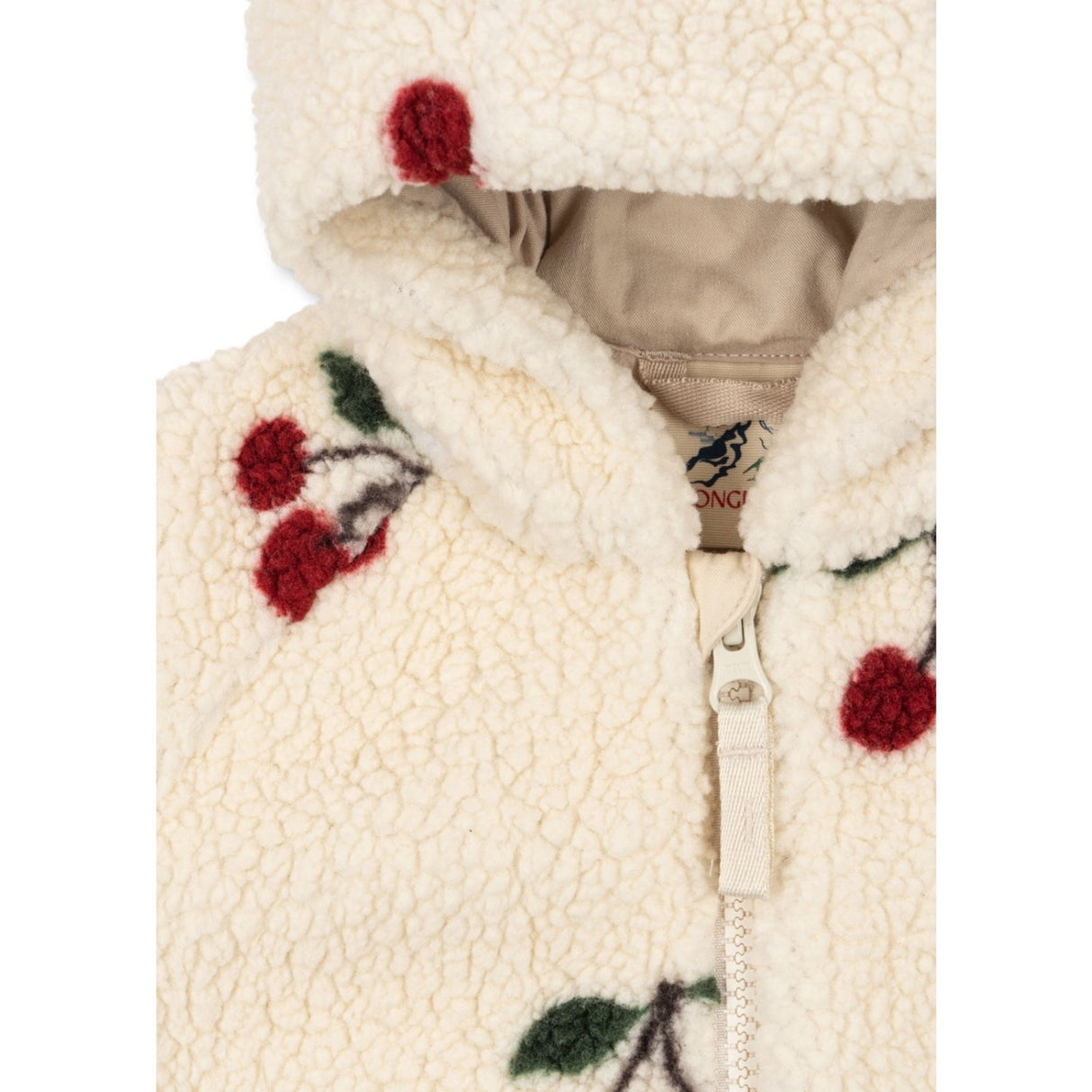Konges Sløjd Ma Grande Cerise Jody Teddy Onesie Grs