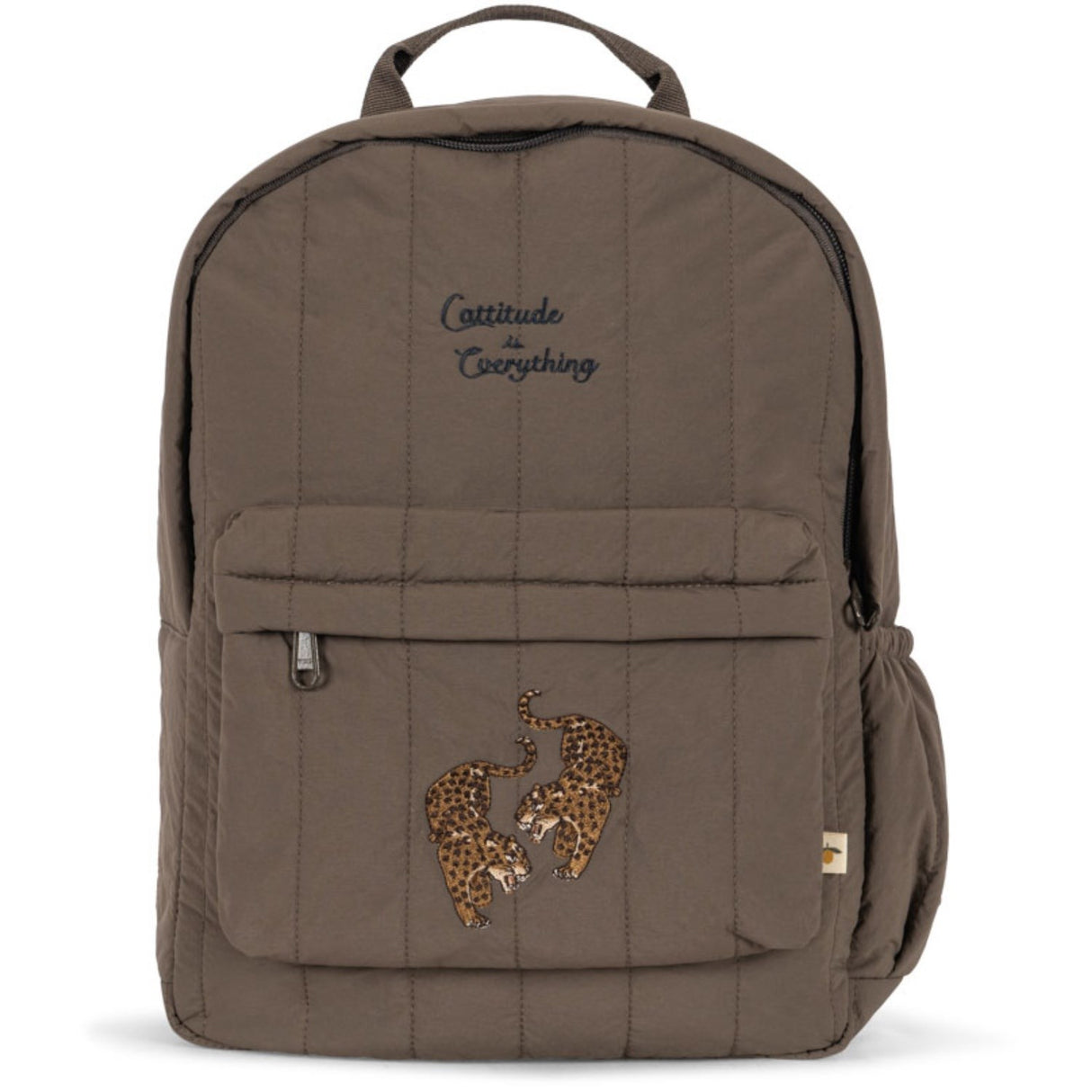 Konges Sløjd Walnut Juno Quilted Backpack Midi