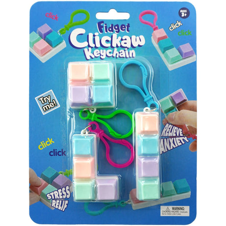 Pocket Money Fidget Keyboard Clicker 3-Pack