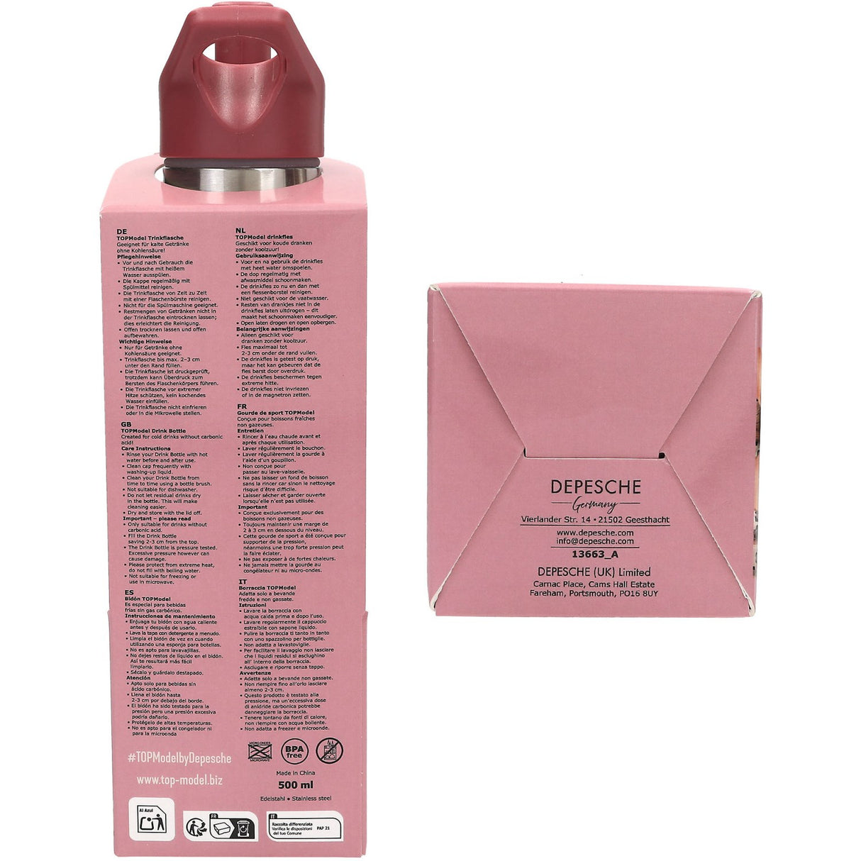 TOPModel Leoheart Drinking Bottle