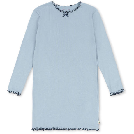 Konges Sløjd Blue Fog Rivi Rib Dress Ocs